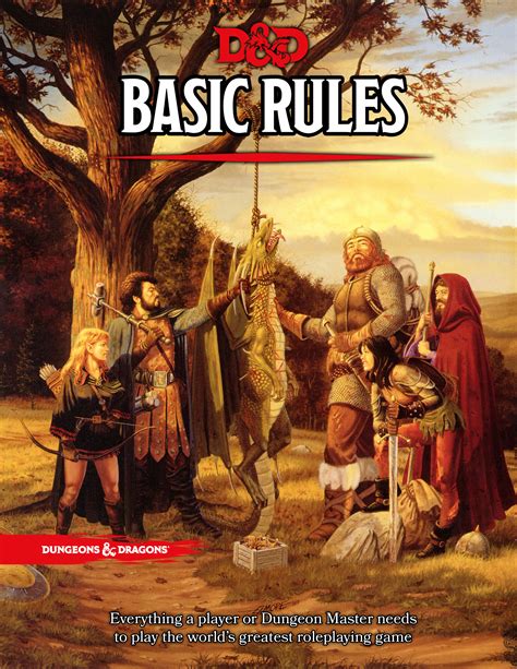 Basic Rules for Dungeons and Dragons (D&D) Fifth Edition (5e).